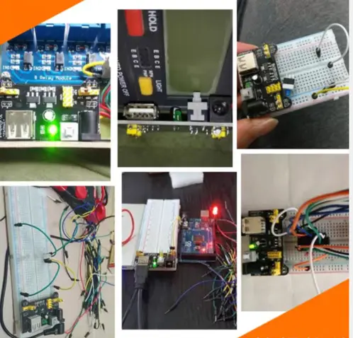 breadboard power supply project